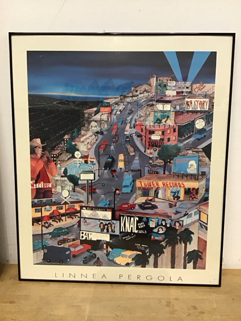 27"x32" "Sunset At Sunset" By Linnea Pergola