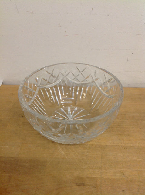 Crystal Bowl- 9" Cut Crystal