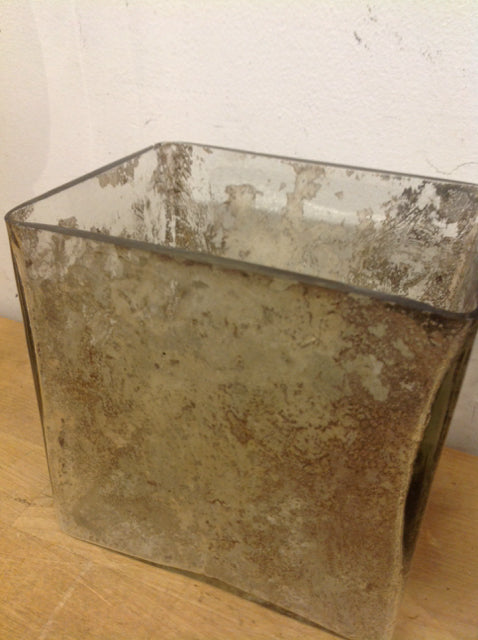 Vase- 5" Mercury Glass