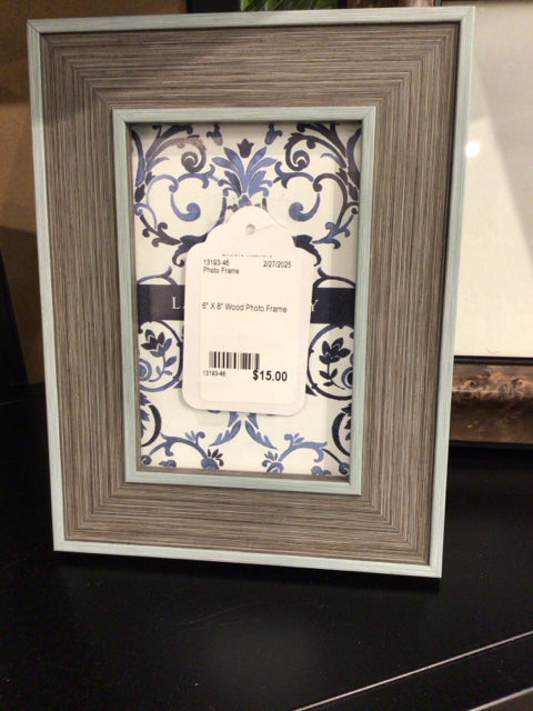 6" X 8" Wood Photo Frame