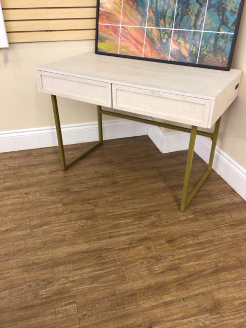Twin Star White Washed Desk