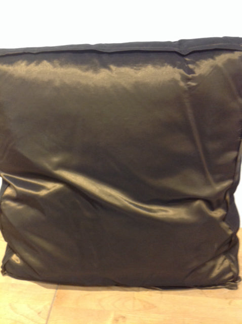 Pillow- 18" Olive Green Satin