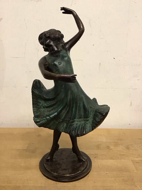 13.5" Bronze Women Dancing