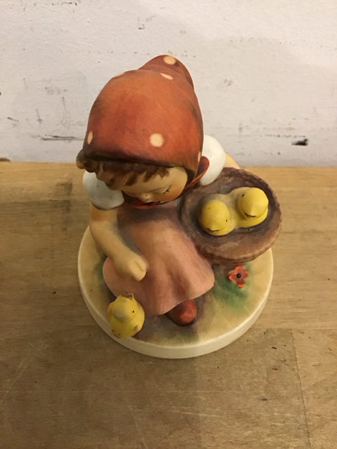 3.5" Vintage Hummel Goebel Chick Girl
