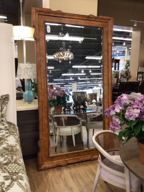 Maitland-Smith Wood Framed Floor Mirror