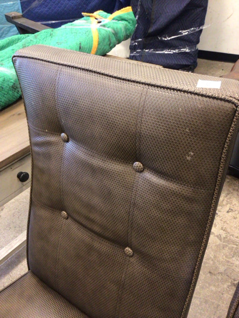 AS-IS Set Of 4 Jessica Charles Dining Chairs(Chips In Legs/Knicks)
