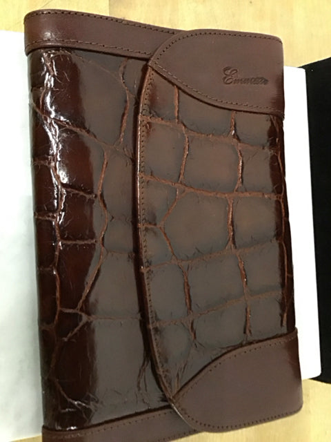 Burgandy Croc Wallet