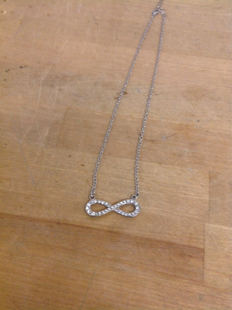 Necklace- Silver Rhinestone