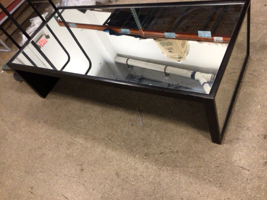 AS-IS Mitchell Gold + Bob Willaims Mirrored Coffee Table(Some Marks/Chips)