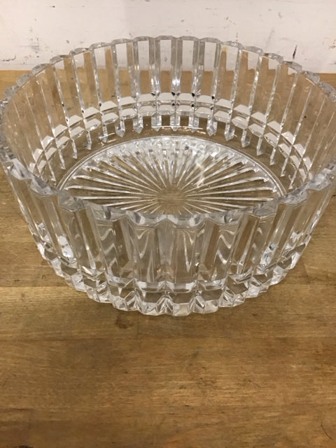 9" Cut Glass Bowl