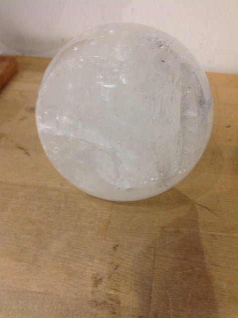 5" White Geode Crystal