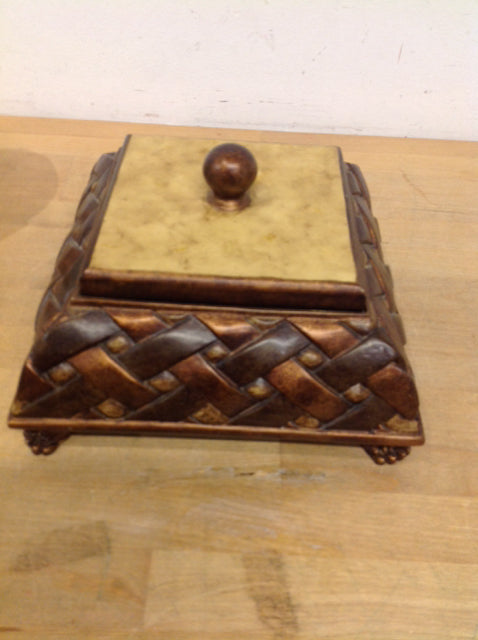 9" Bronze Resin Box