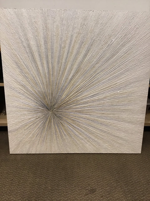 48" x 48" Z Gallerie Metallic Starburst Prints