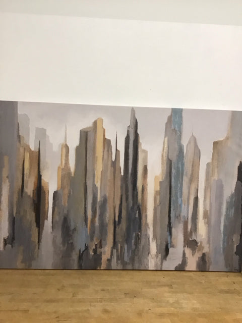 60"x40" Abstact City Scape Print