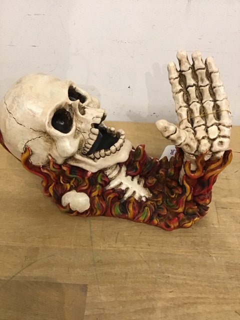 7"x11" Scull Wine Bottle Holder