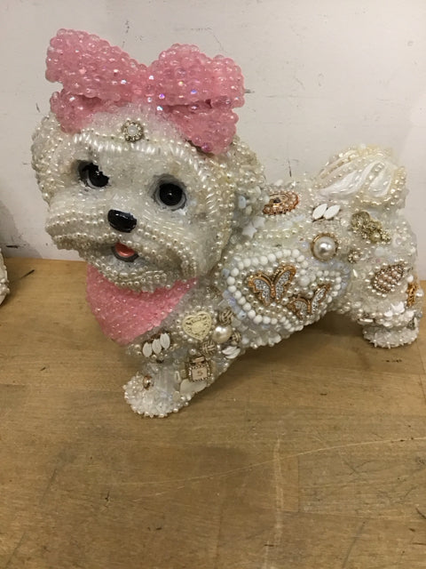 10" Dog "Pretty In Pink" By Susan David
