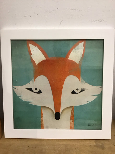 14"x14" Fox Art