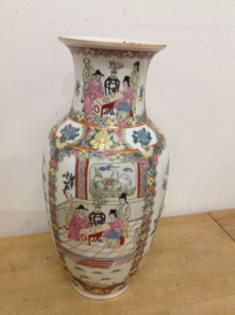 Vase- 18" Asian Porcelian