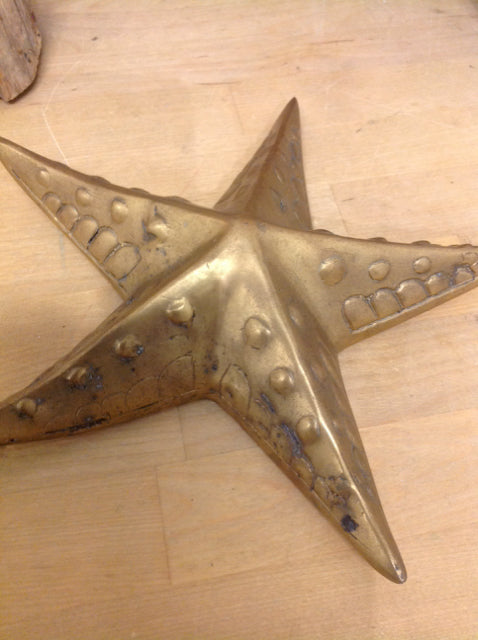 9" Brass Starfish