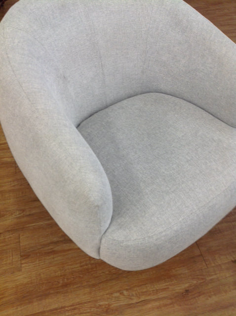 Chair- Grey Fabric Swivel