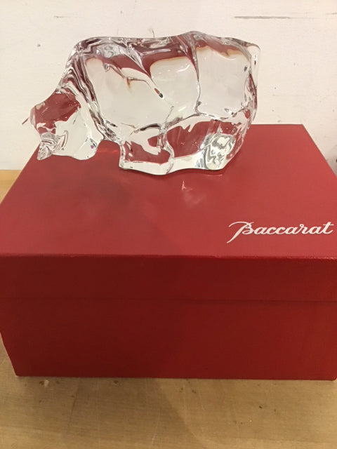 Baccarat Crystal Bull