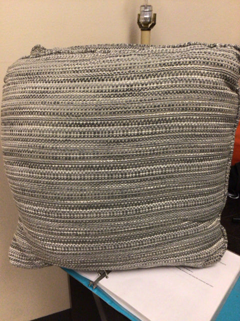 Grey Fabric Pillow