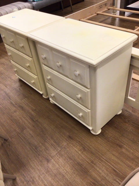 Cream Nightstand