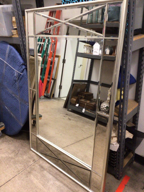 40x58 Silver Frame Mirror