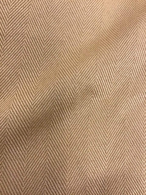 53"x20" Beige Herringbone Tablecloth