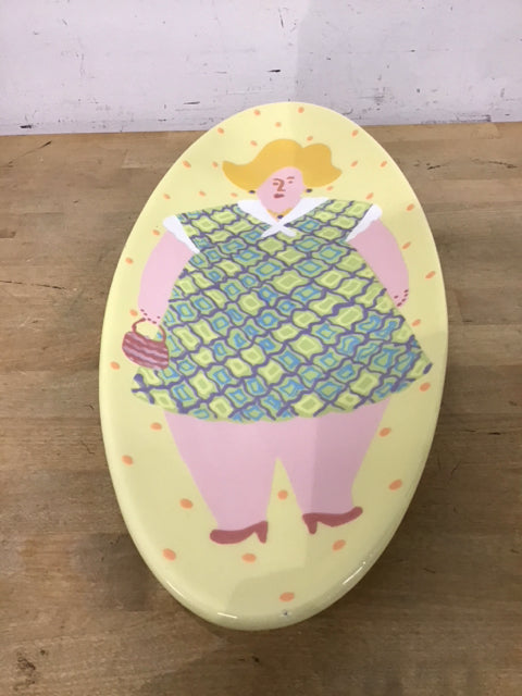 20.5" Berryware Lady Tray