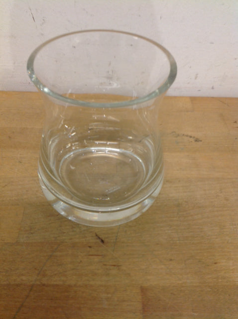 Vase- 5" Poland Clear Glass