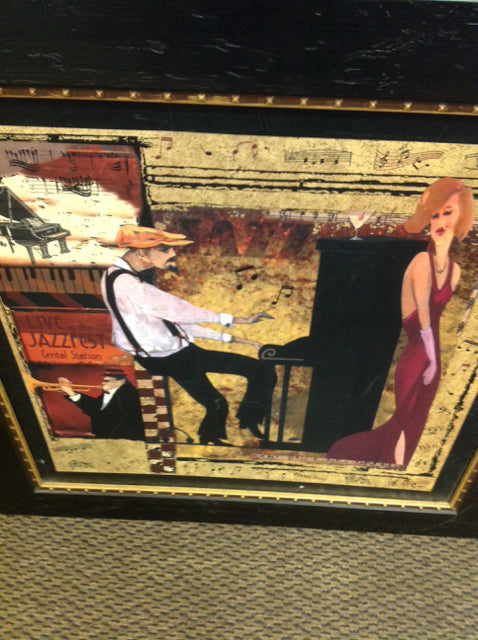 Wall Decor- 27" Sq Piano Solo