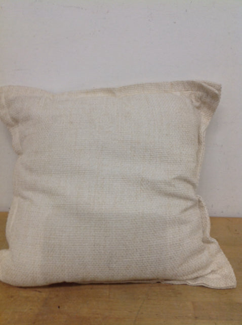 Pillow- 18" Ivory Texture