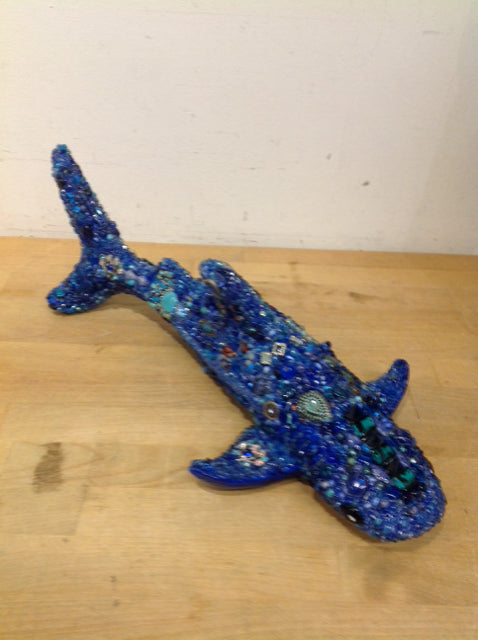 6" X 18" Shark Submarine By Susan David