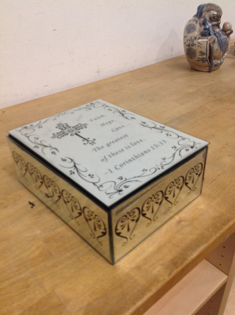 Decorative Mirrored Box