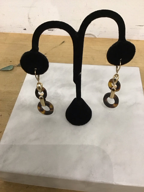 Tortoise Dangle Earrings
