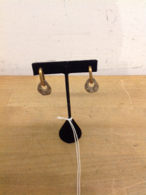 Earrings- Gold & Silver Dangle