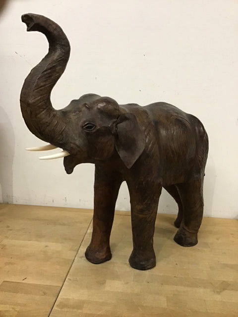 24.5" Resin Elephant Sculpture