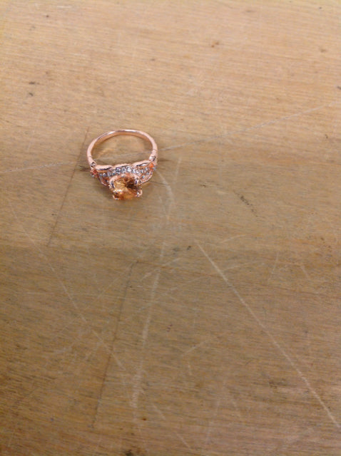 Ring- Rose Gold Stones
