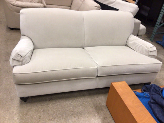 Ethan Allen Fabric Oxford Sofa