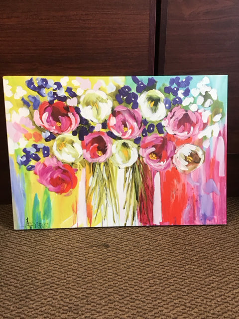 18” X 26” “Summer Salsa” Signed by Amanda J. Brooks Canvas Art