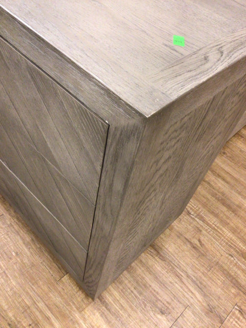 AS-IS RH Herringbone 6-Drawer Dresser
