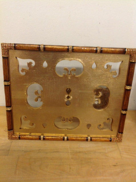 Photo Frame- 9" X 7" Jay Strong Water Gold Bamboo