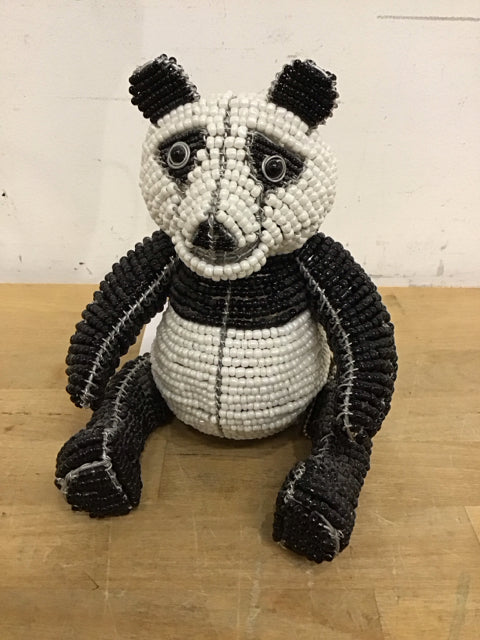 8" Beaded Panda