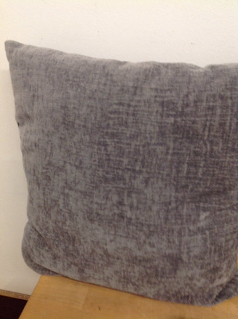 Pillow- 16" Grey Fleece