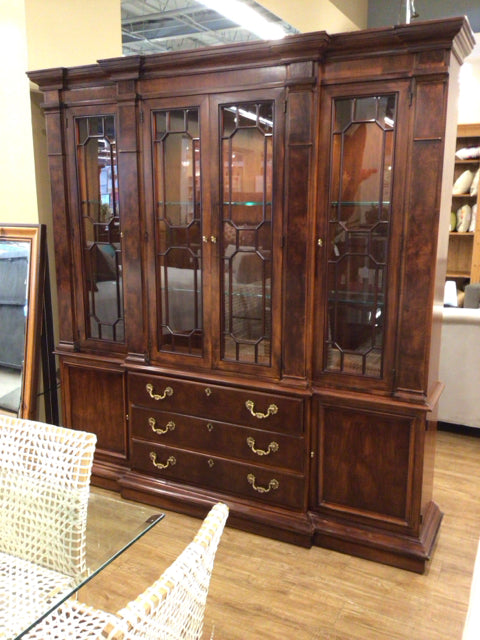 Romweber Wood Two PC China Cabinet