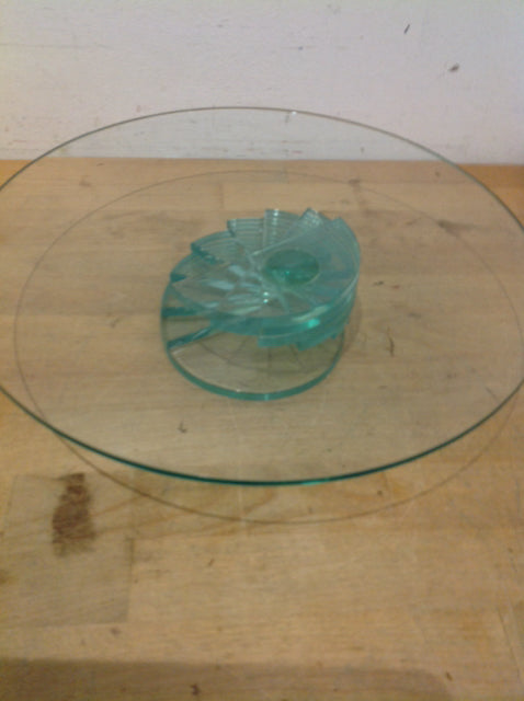12" Clear Glass Stand