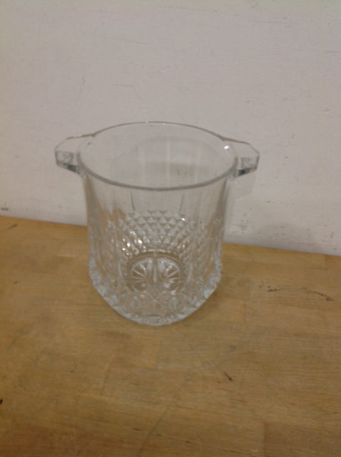 8" Cut Crystal Ice Bucket