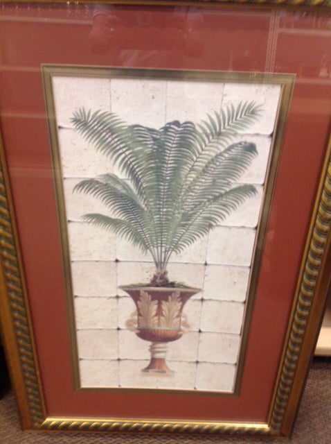 30" X 46" Urn Palm