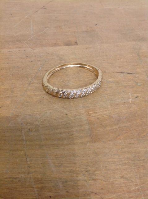 Bracelet- Gold Rhinestone